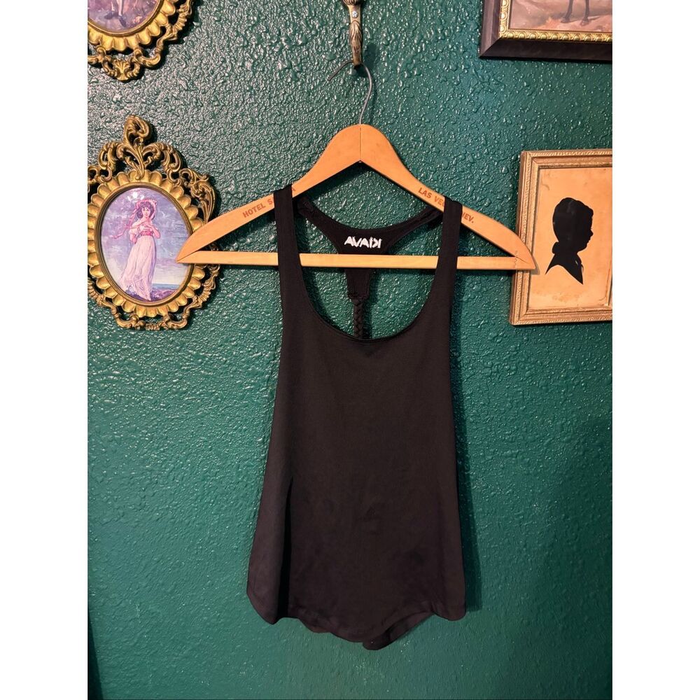 KIAVA Black Strap Tank Top Sz XS